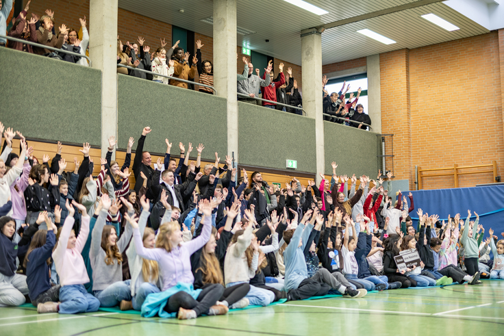 Schule ohne Rassismus - Schule mit Courage, Übergabe des offiziellen Titels