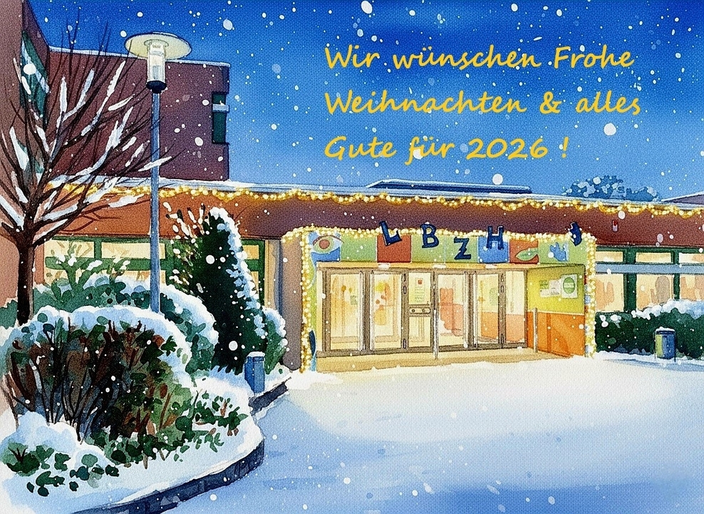 Eingangsbereich des LBZHOS gemalt