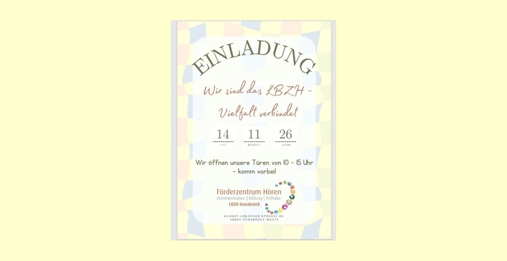 Einladung LBZH Fest